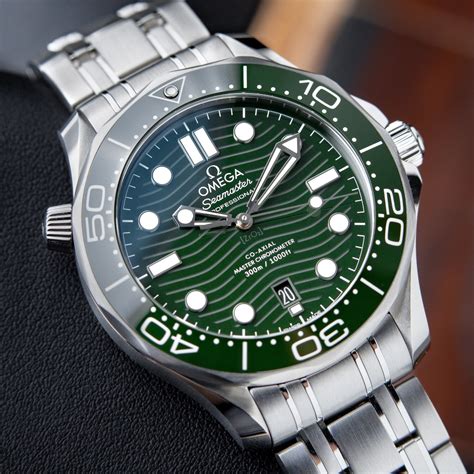 omega seamaster 300 green strap|Omega Seamaster 300m strap width.